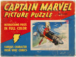 "CAPTAIN MARVEL PICTURE PUZZLE."