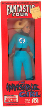 "THE INVISIBLE GIRL" BOXED MEGO ACTION FIGURE.