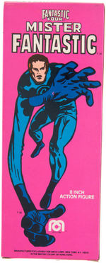 "MISTER FANTASTIC" BOXED MEGO ACTION FIGURE.