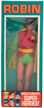 "ROBIN" BOXED MEGO ACTION FIGURE.