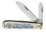 "MELVIN PURVIS SECRET OPERATOR" KNIFE.