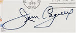 JAMES CAGNEY SIGNED FIRST DAY COVER.