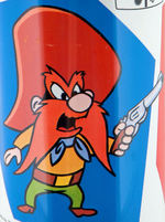 "BUGS BUNNY - YOSEMITE SAM" VINYL LUNCH BOX WITH THERMOS.