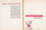 OUTSTANDING WALT DISNEY EXHIBITOR'S PUBLICITY BOOK FROM 1938.