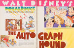 OUTSTANDING WALT DISNEY EXHIBITOR'S PUBLICITY BOOK FROM 1938.