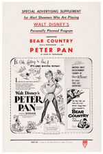 "PETER PAN" LARGE AND ELABORATE PRESS BOOK.