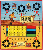 "BRANDED GAME" BY MILTON BRADLEY.