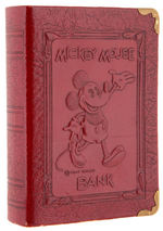 "MICKEY MOUSE BANK" WITH VERY RARE BOX (COLOR VARIETY).