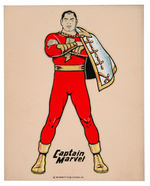 "CAPTAIN MARVEL" GLOW-IN-THE-DARK PICTURE.