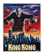 FAY WRAY SIGNED "KING KONG" PHOTO.