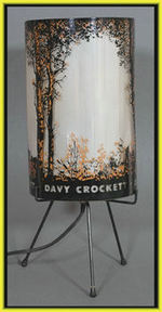 DAVY CROCKETT HEAT-MOTION LAMP.