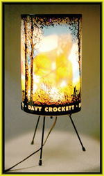 DAVY CROCKETT HEAT-MOTION LAMP.