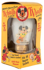 "MICKEY MOUSE CLUB" DRUM LAMP & "TV BULB NITE-LITE."