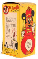 "MICKEY MOUSE CLUB" DRUM LAMP & "TV BULB NITE-LITE."