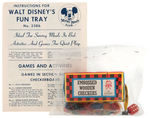 "MICKEY MOUSE CLUB FUN TRAY" BOXED MULTI-USE GAME TRAY.