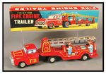 "FRICTION FIRE ENGINE TRAILER."