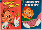 HOWDY DOODY COMICS LOT OF 4 FILE COPIES.