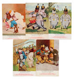 THE ROOSEVELT BEARS 23 DIFFERENT POST CARDS CIRCA 1905–1909.