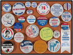 MARSHALL LEVIN COLLECTION GROUP OF 72 ITEMS FOR 1976 PRESIDENTIAL HOPEFULS AND THIRD PARTIES.