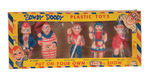 "HOWDY DOODY PLASTIC TOYS" BOXED SET.