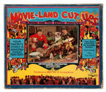 "MOVIE-LAND CUT UPS" BOXED PUZZLES SET.