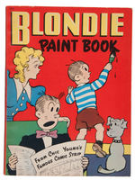 "BLONDIE PAINT BOOK" TRIO.