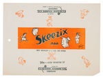 "SKEEZIX BAR" CANDY WRAPPER.