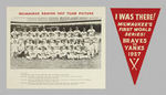 MILWAUKEE BRAVES 1957 PENNANTS/TEAM PHOTO.