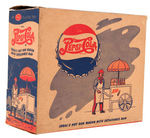 "PEPSI-COLA HOT DOG WAGON" BOXED IDEAL TOY.