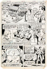 "SUPERBOY" #26 ORIGINAL & COMPLETE KURT SCHAFFENBERGER COMIC STORY ART.