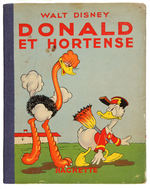 DONALD DUCK FRENCH HACHETTE HARDCOVER BOOK.