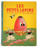 FUNNY LITTLE BUNNIES FRENCH HACHETTE HARDCOVER BOOK.