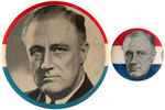 FDR TRIO OF MATCHING BUTTONS.