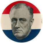 FDR TRIO OF MATCHING BUTTONS.