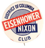 DC EISENHOWER/NIXON CLUB.