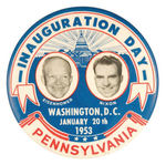 IKE "PENNSYLVANIA" 1953 INAUGURAL JUGATE HAKE #18.