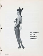 “THE PLAYBOY CLUB ROOM DIRECTOR’S MANUAL”  BINDER.