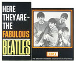 THE BEATLES RARE 1963 PROMOTIONAL DISPLAY.