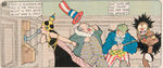 WINSOR MCCAY 1907-1910 LOT OF FIVE “LITTLE NEMO IN SLUMBERLAND” PRINTERS PROOF PAGES.