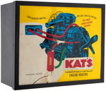 "KAT'S THERMOSTATICALLY CONTROLLED ENGINE HEATERS" ANIMATED LIGHTED SIGN.