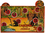 "TARZAN IN THE JUNGLE" ELECTRIC TARGET GAME.