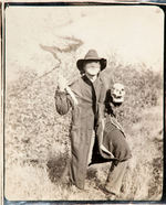 PHILIPPINE-AMERICAN WAR NAVY MAN'S PHOTO ALBUM WITH c. 1899-1902 IMAGES OF DEAD GUERILLA & SKULLS.