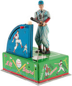 "CHAMPION ALL STARS" BATTERY-OPERATED BASEBALL TOY.