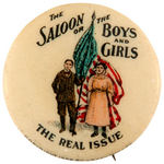 CLASSIC 1908 "THE SALOON OR THE BOYS AND GIRLS THE REAL ISSUE."