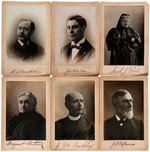 SOCIAL REFORMERS & RELIGIOUS LEADERS, INC. HARRIET BEECHER STOWE LOT OF 18 CABINET PHOTOS C. 1900.