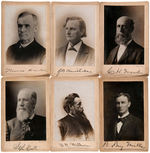 SOCIAL REFORMERS & RELIGIOUS LEADERS, INC. HARRIET BEECHER STOWE LOT OF 18 CABINET PHOTOS C. 1900.