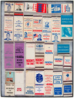 MATCH COVER COLLECTION OF 68 PIECES FROM 1968 THROUGH 1992.