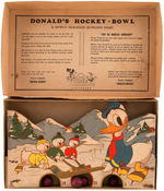 "DONALD'S HOCKEY-BOWL" BOXED DONALD DUCK GAME.