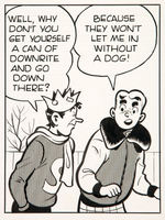 "ARCHIE” 1952 DAILY COMIC STRIP ORIGINAL ART.