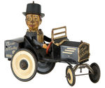 "MARX CHARLIE McCARTHY" BENZINE BUGGY ECCENTRIC CAR.